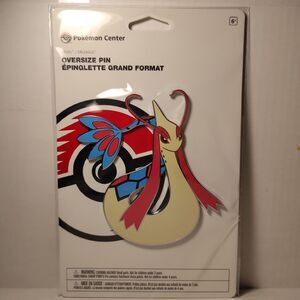 Pokemon Milotic Oversize XL Enamel Pin Official Nintendo Collectible Jumbo Badge